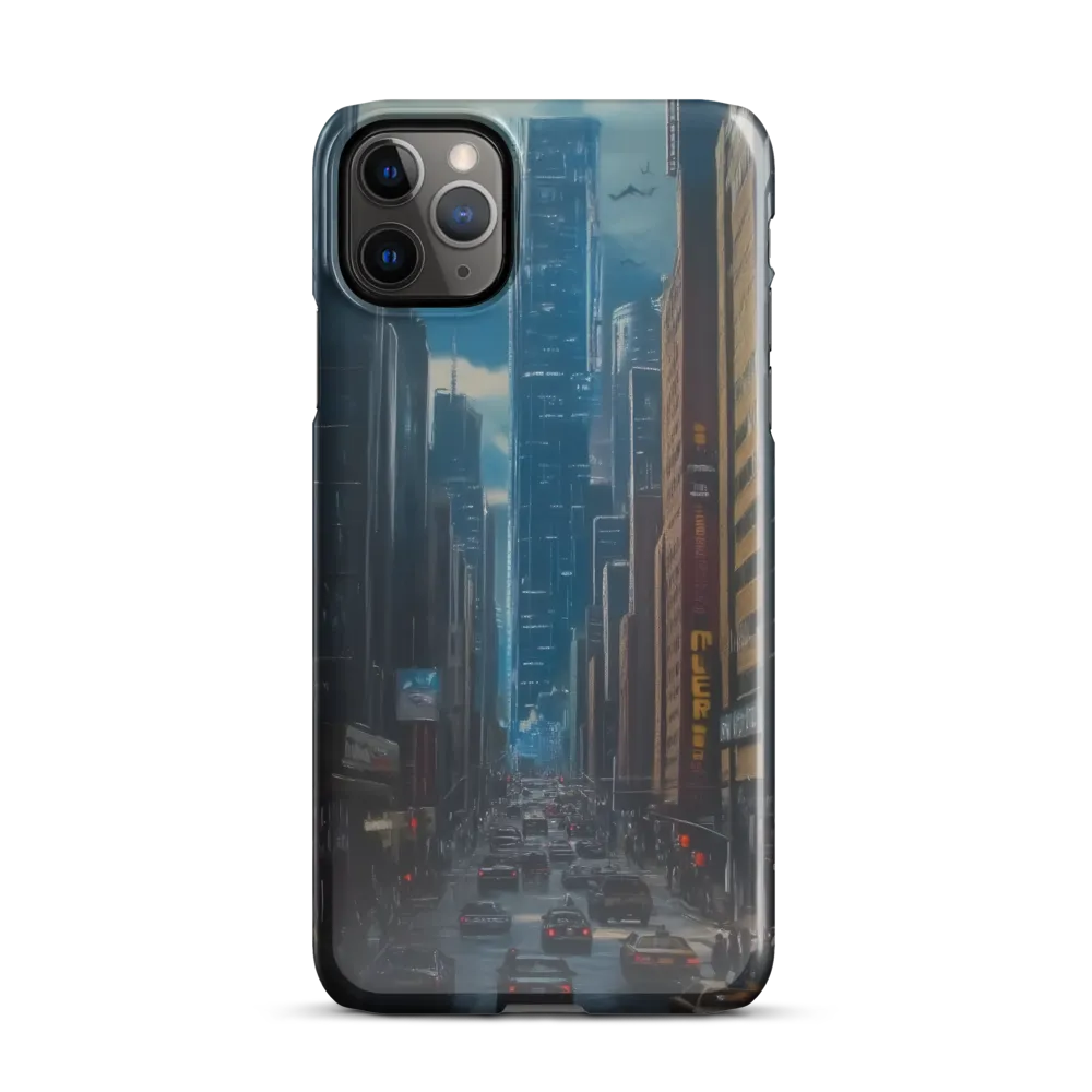 Urban Symphony: A Cityscape Reverie | Phone Case |  11 Pro Max | Snap Case | Glossy