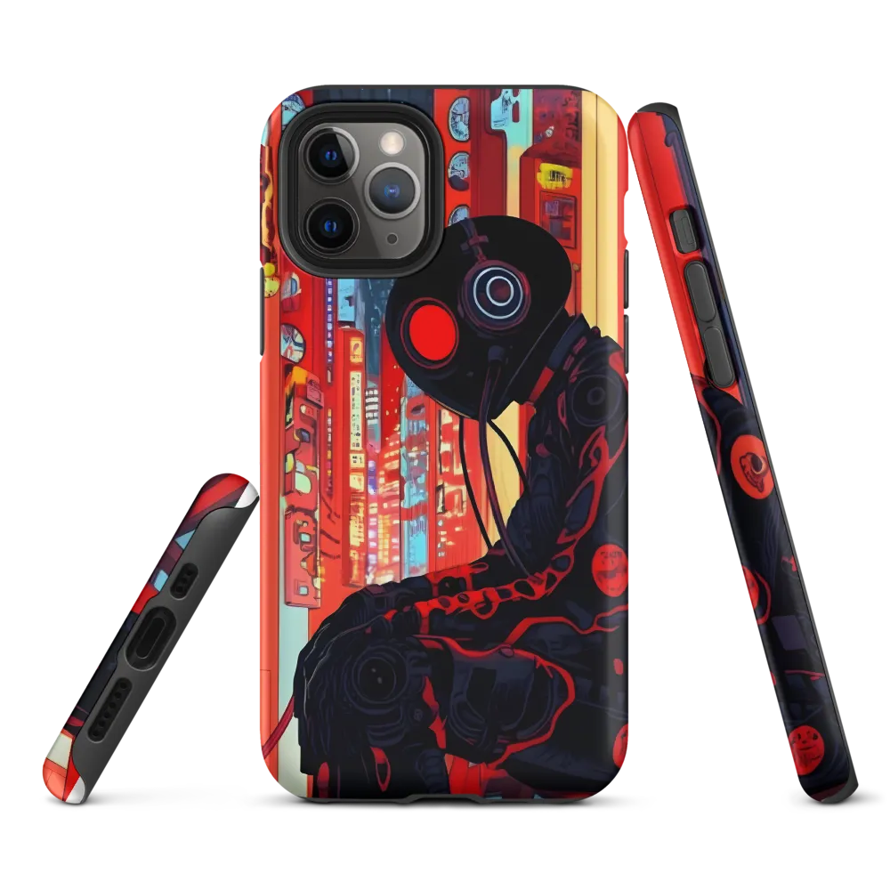 The Weight of Neon Dreams | Phone Case |  11 Pro | Tough Case | Matte