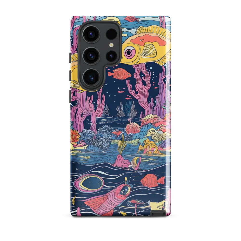 Underwater Dreamscape: A Playful Encounter