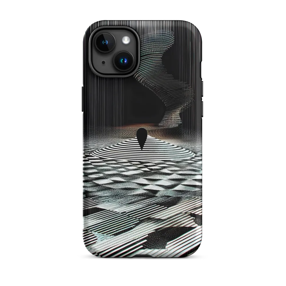 Spiral Echoes | Phone Case |  15 Plus | Tough Case | Matte