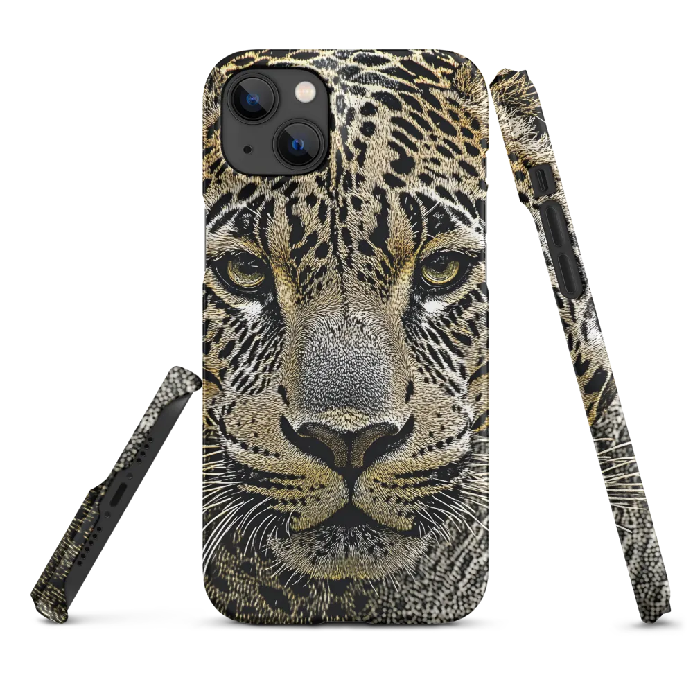 The Majestic Gaze: Portrait of a Leopard
