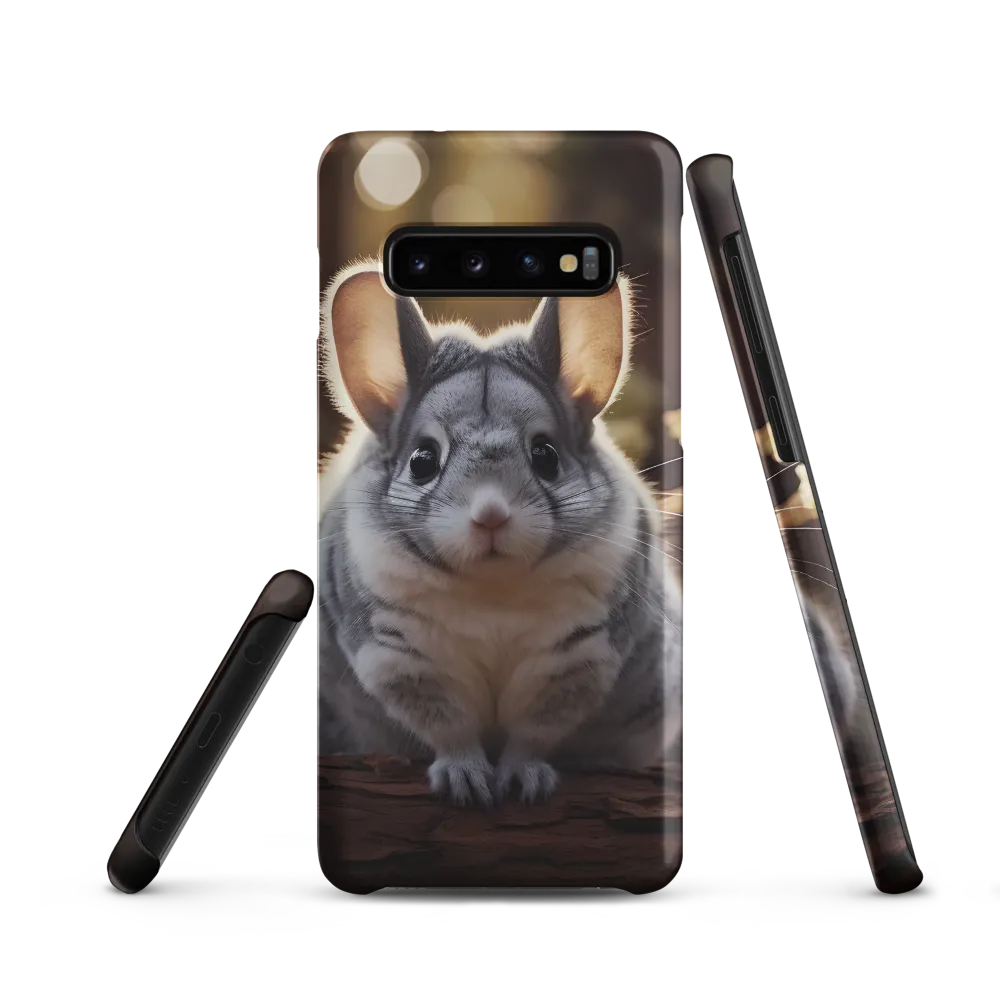 Curious Chinchilla in the Forest