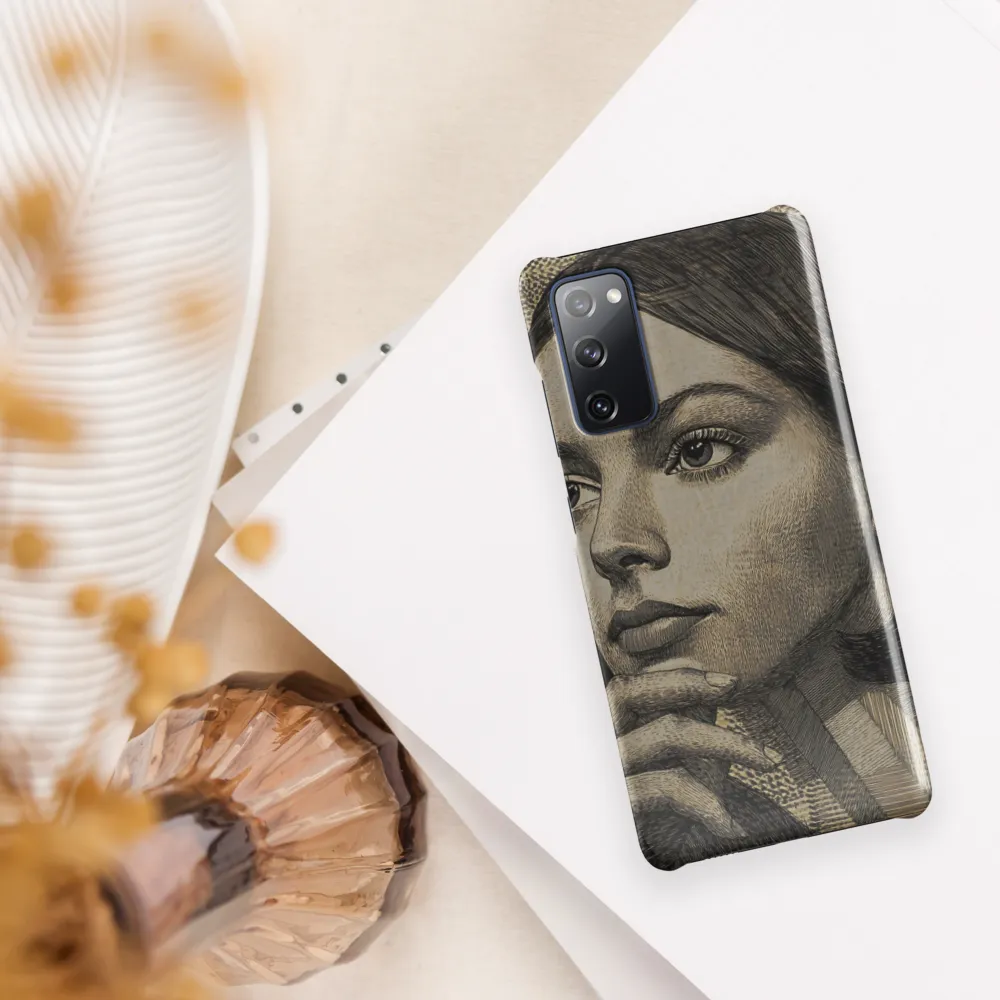 Contemplative Reflection | Phone Case |  S20 FE | Snap Case | Glossy