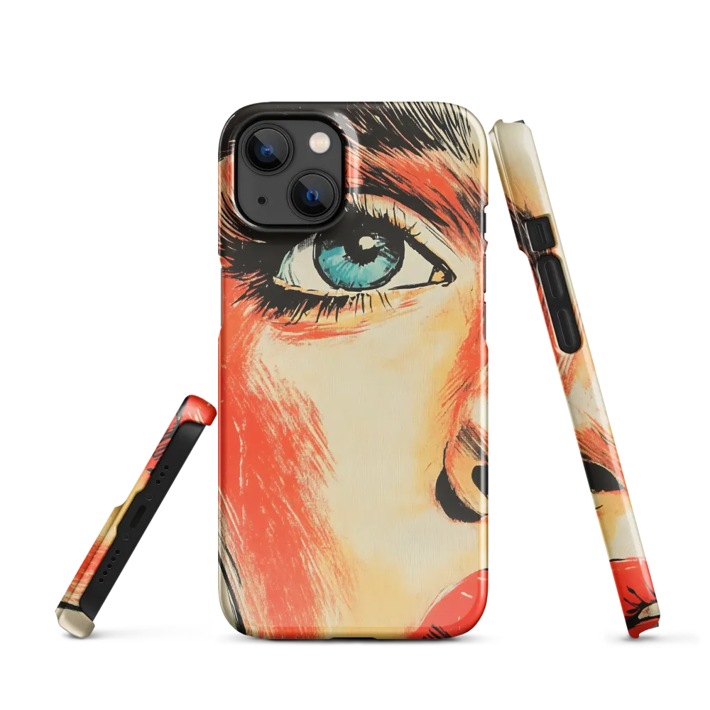 Intense Gaze: A Pop Art Portrait