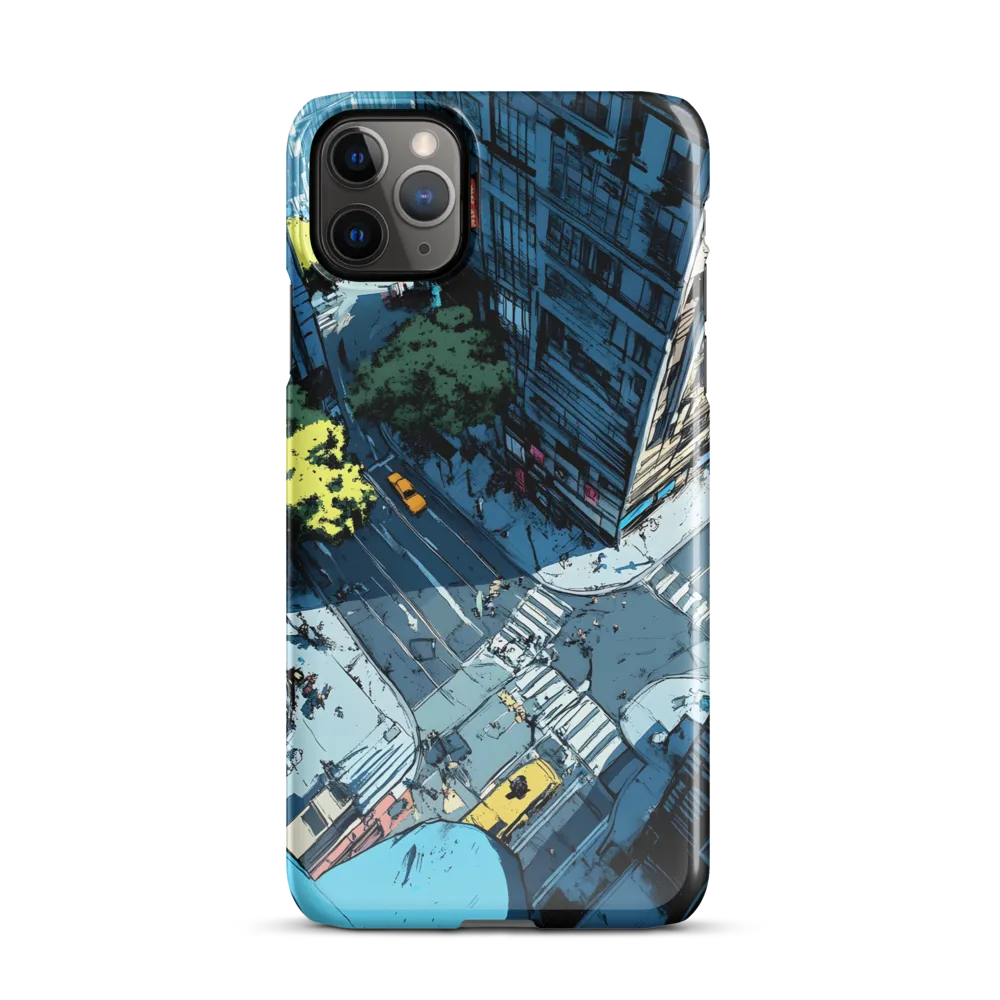 Urban Pulse: A Bird's Eye View | Phone Case |  11 Pro Max | Snap Case | Glossy