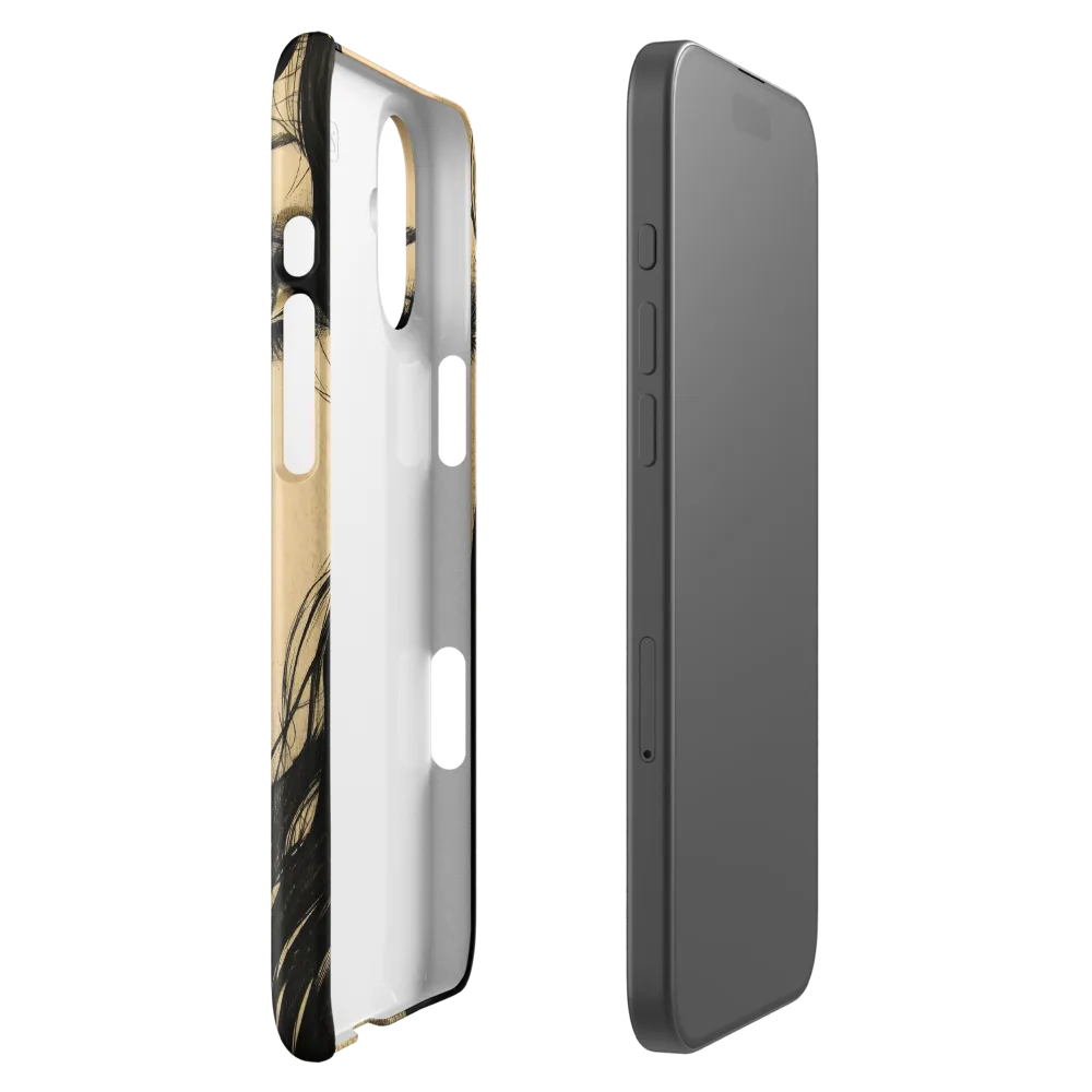 Enigmatic Gaze | Phone Case |  16 Plus | Snap Case | Glossy