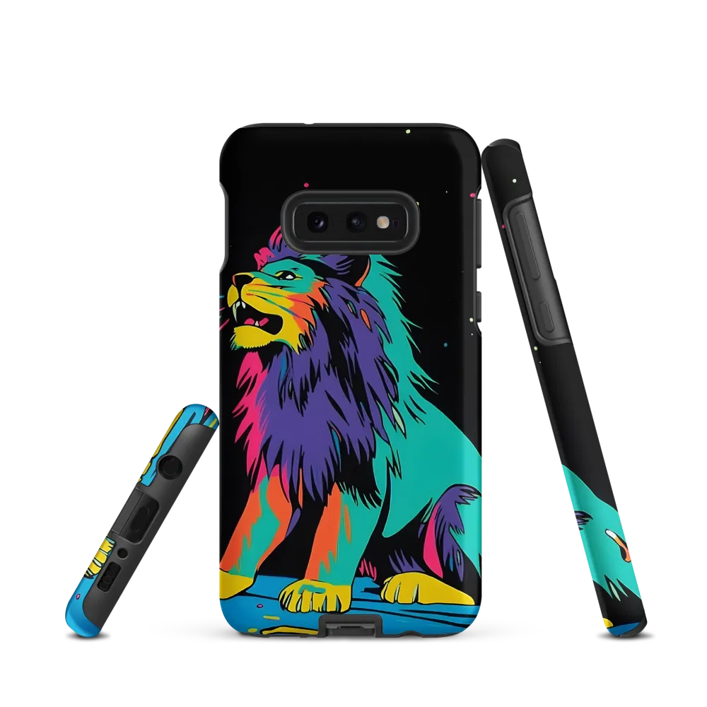 Roaring Colors: The Neon Lion