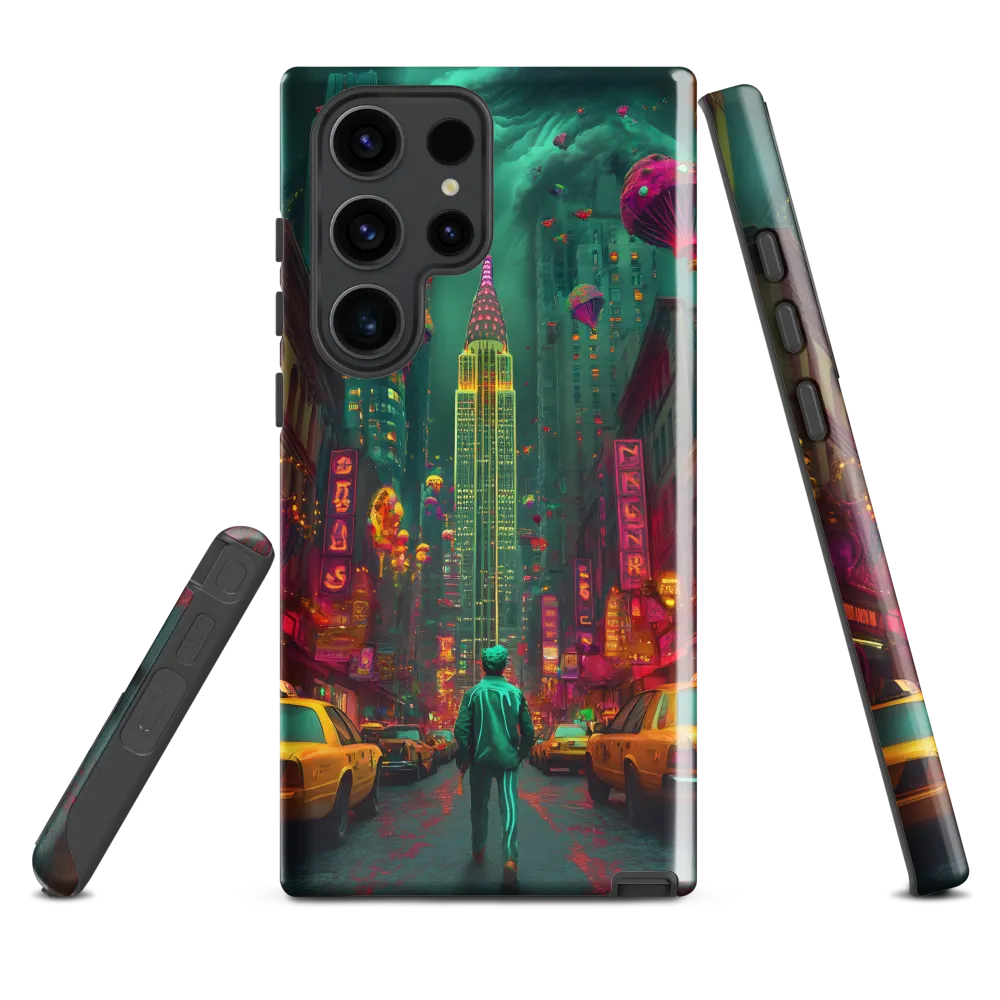 Neon Dreams: A Surreal Urban Journey