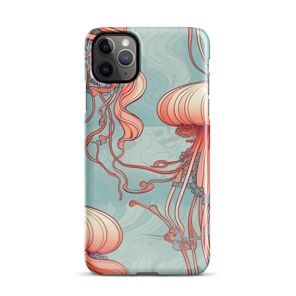 Ethereal Dance of Jellyfish | Phone Case |  11 Pro Max | Snap Case | Glossy