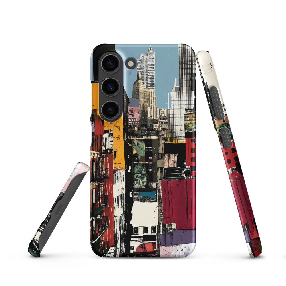Urban Collage: A Vivid Cityscape