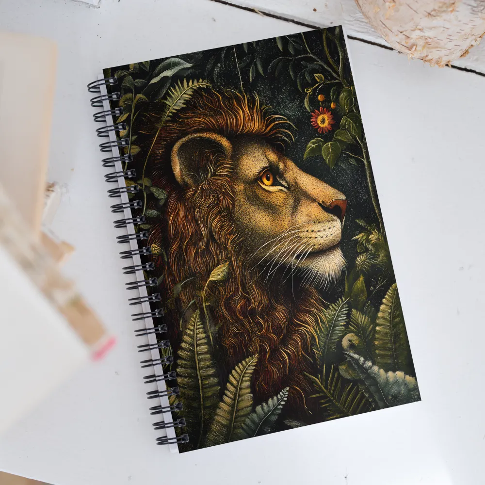 Majestic Roar of the Wild | Spiral Notebook