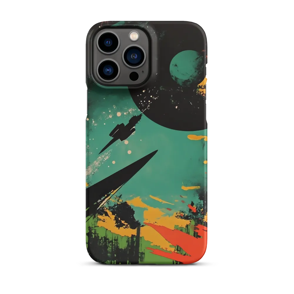 Journey Through the Cosmic Canvas | Phone Case |  13 Pro Max | Snap Case | Matte