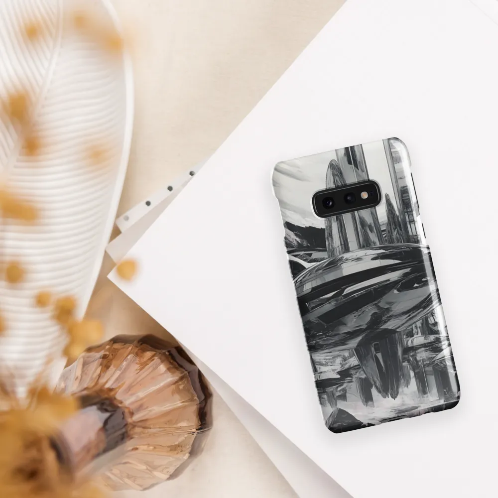 Reflections of the Future | Phone Case |  S10e | Snap Case | Glossy