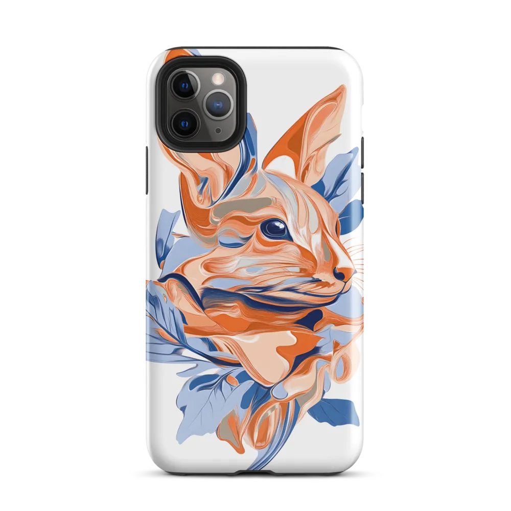 Whiskered Wonders: An Abstract Feline Portrait | Phone Case |  11 Pro Max | Tough Case | Glossy