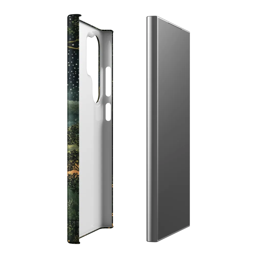 Mystical Nightscape Under the Full Moon | Phone Case |  S24 Ultra | Snap Case | Matte