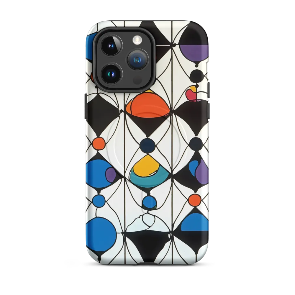 Rhythms of Color and Shape | Phone Case |  14 Pro Max | MagSafe® Tough Case | Matte