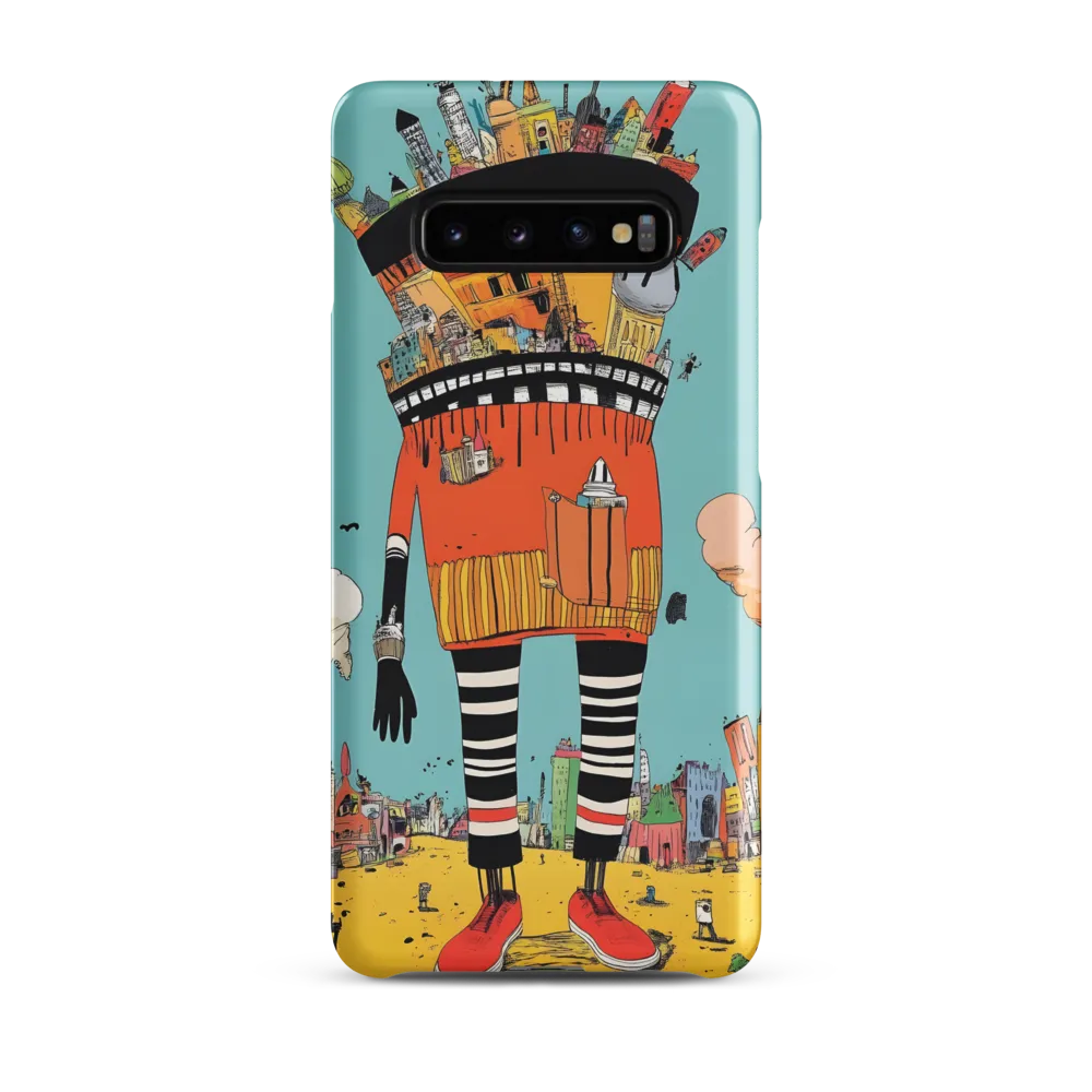 Urban Fantasia: A Whimsical Encounter | Phone Case |  S10 Plus | Snap Case | Matte