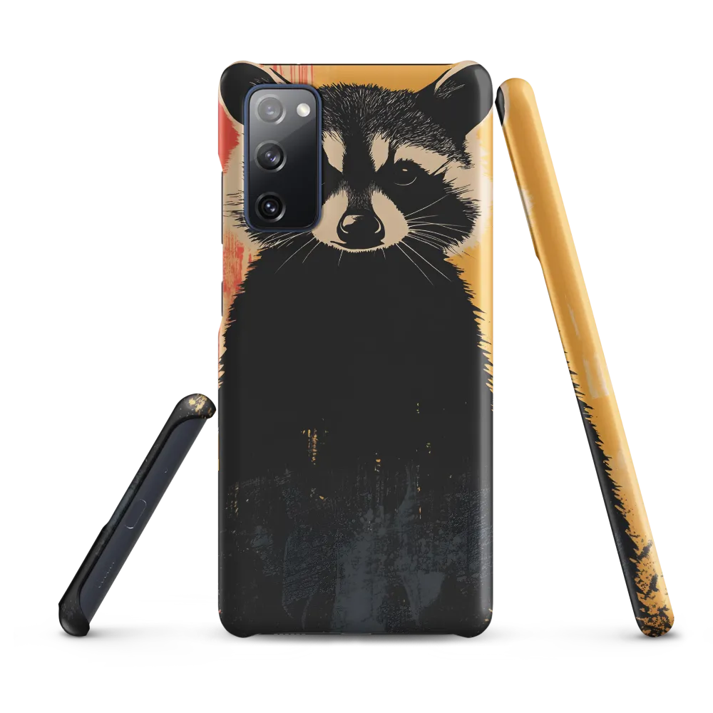 Whimsical Raccoon Portrait