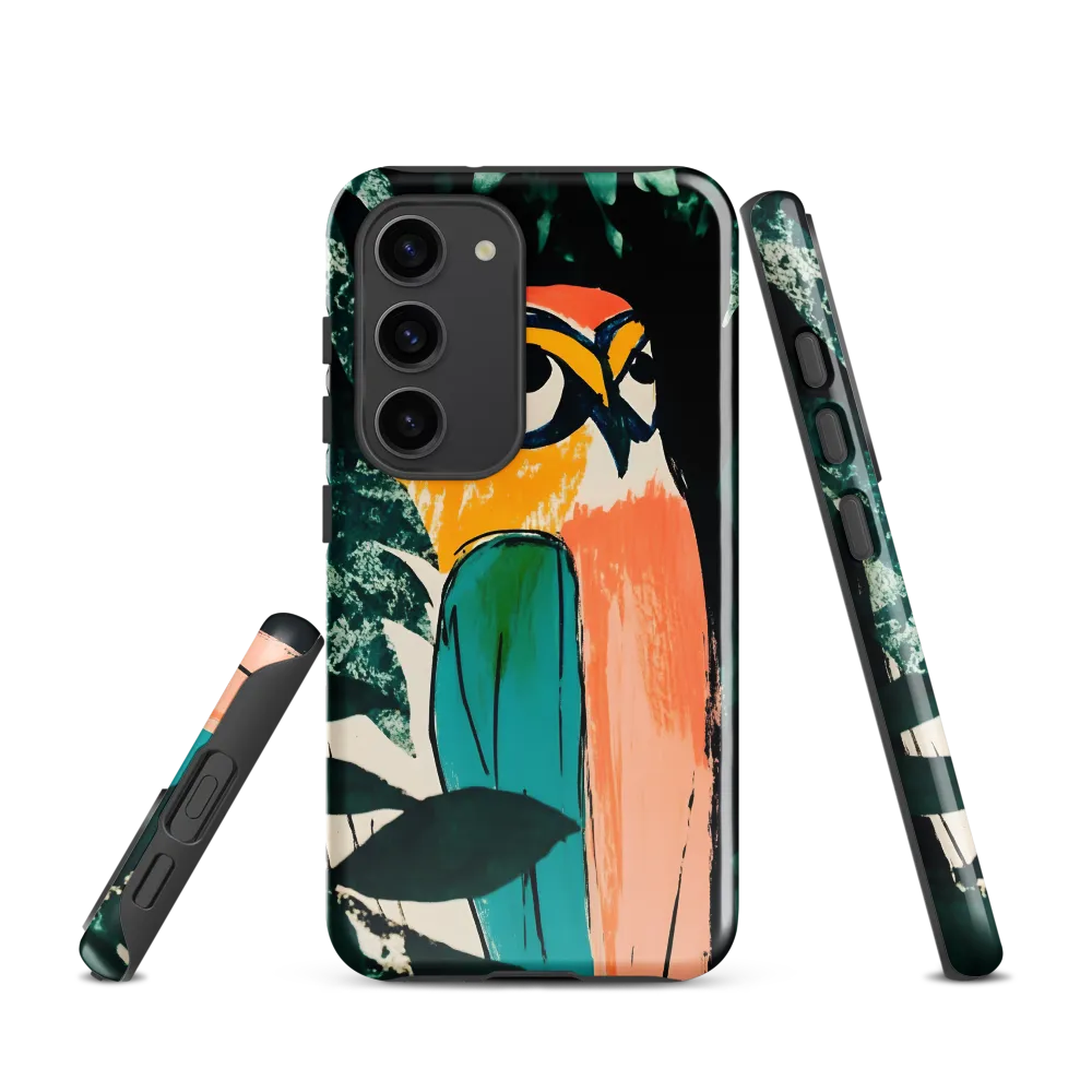 Camouflaged Majesty: The Abstract Owl
