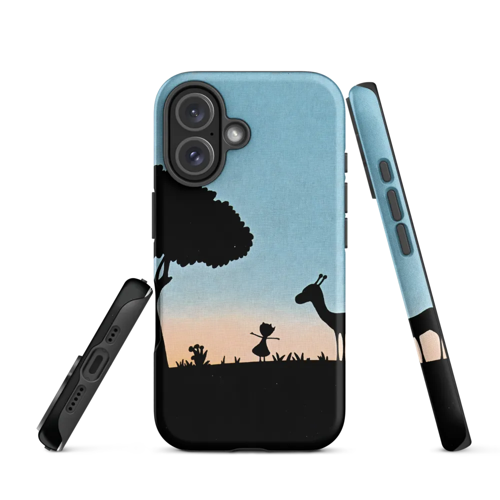 Curiosity in the Silhouette | Phone Case