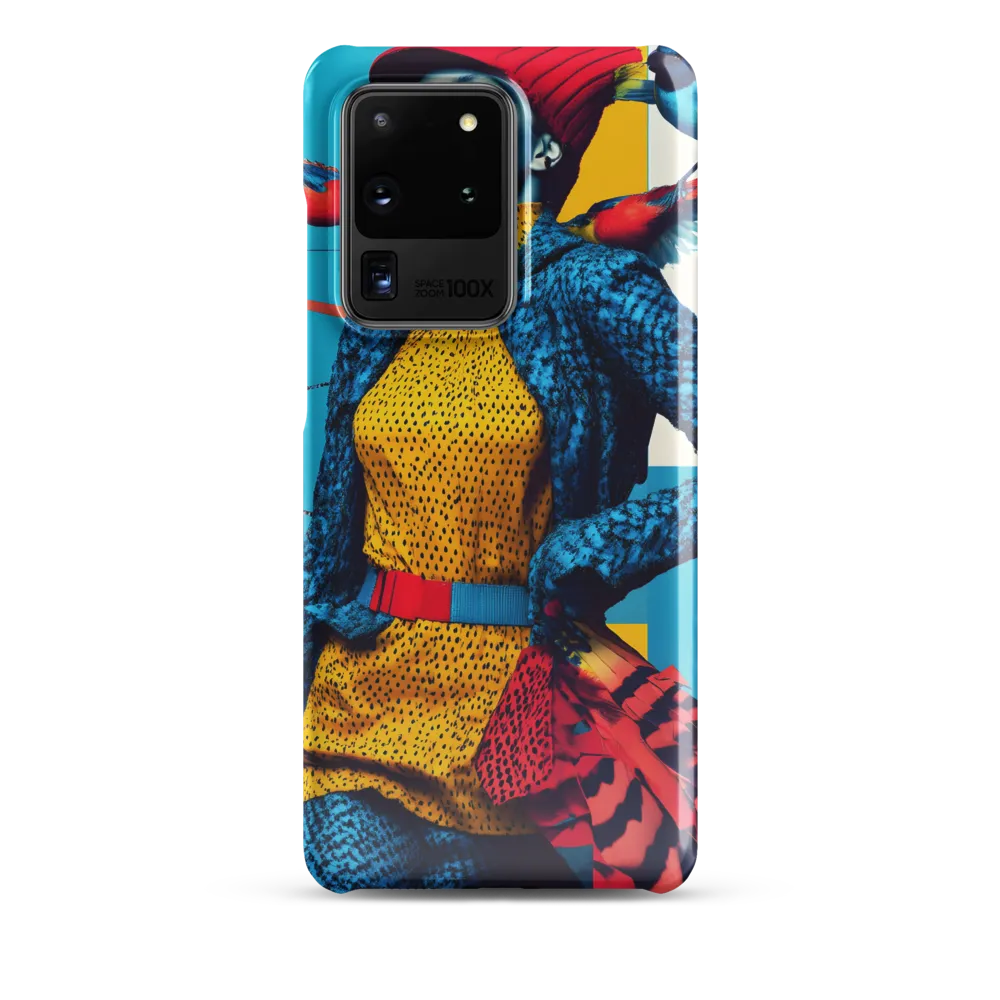 Vibrant Fusion of Nature and Fashion