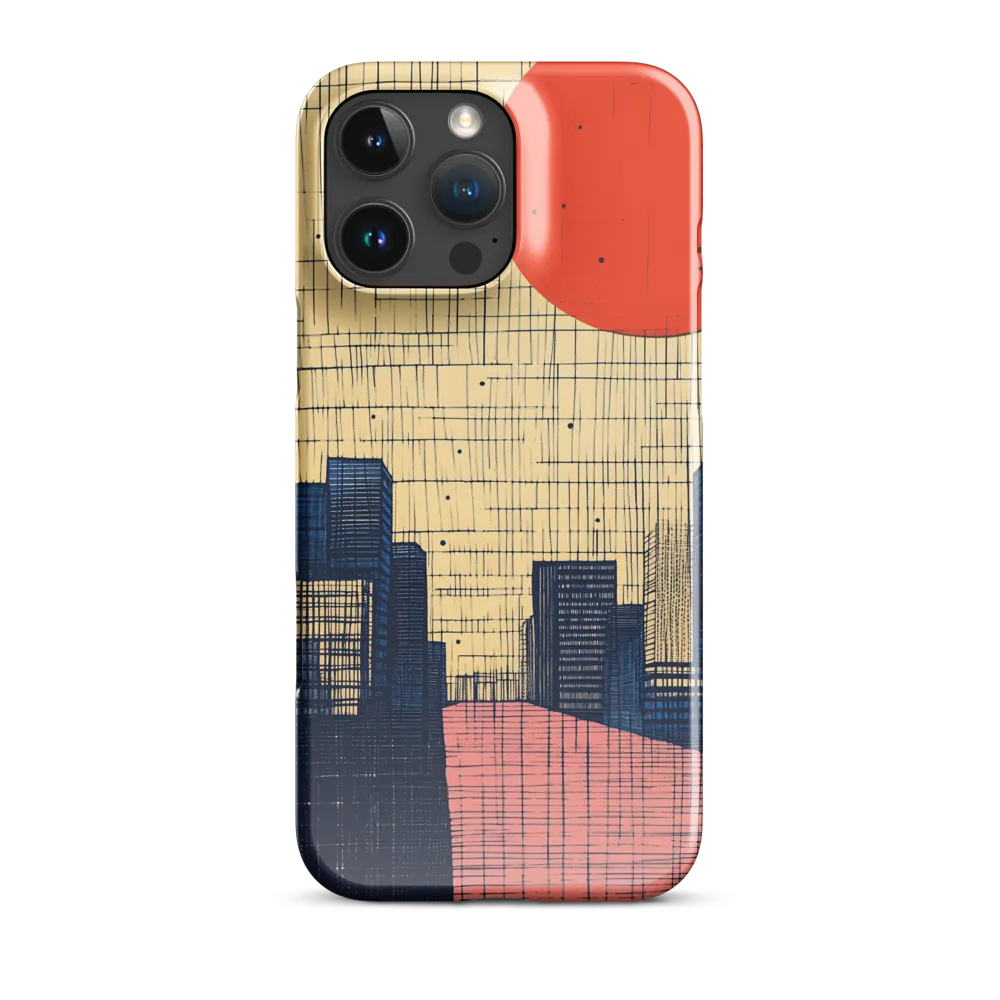Urban Echoes: A Minimalist Cityscape