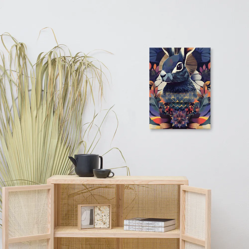 Ethereal Bunny: A Geometric Wonderland