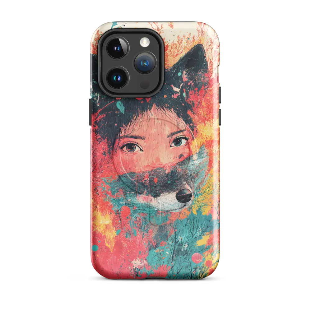 Harmony of Spirit: Girl and Wolf