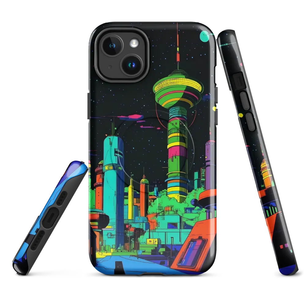 Neon Dreams: A Futuristic Cityscape
