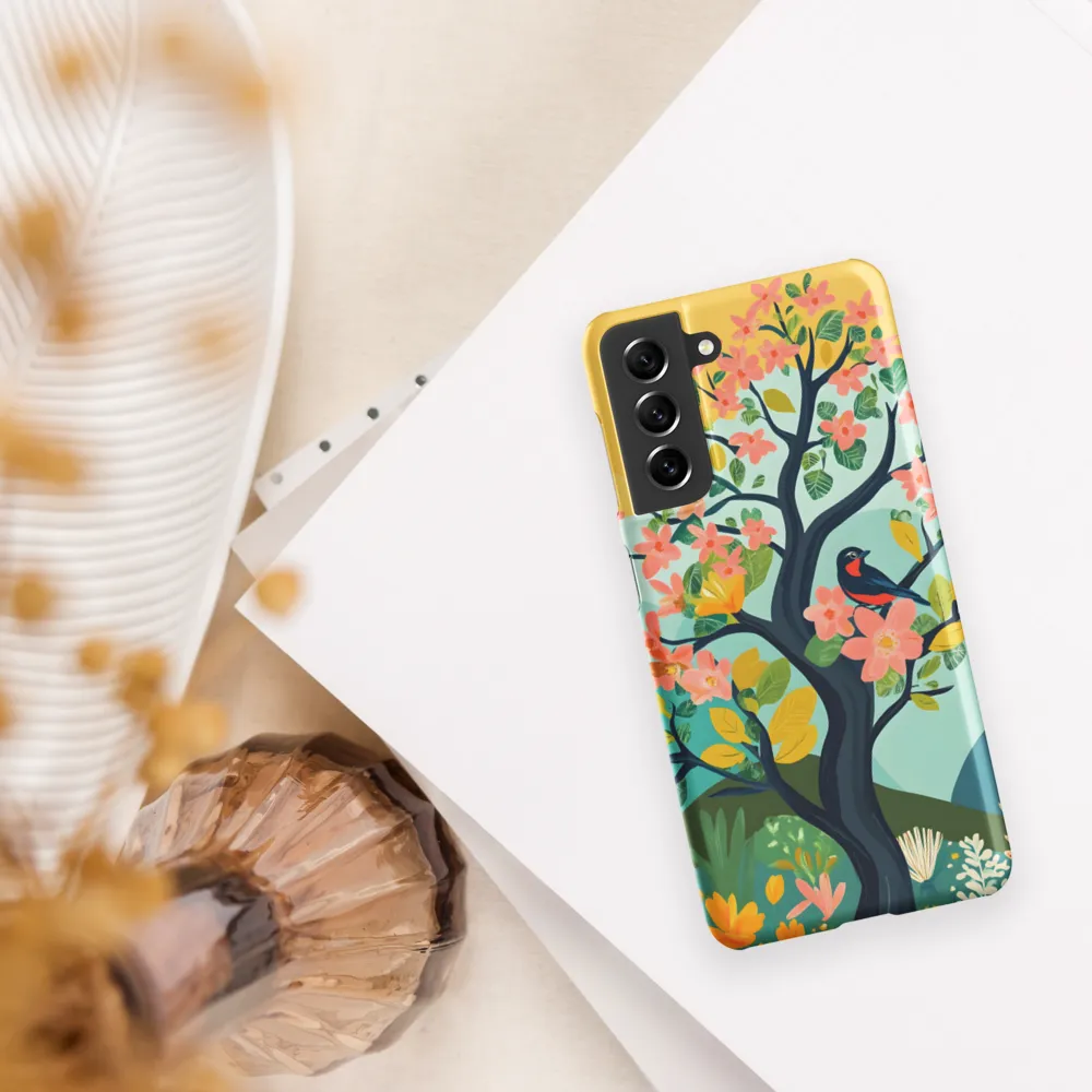 Spring Blossoms: A Serene Encounter
