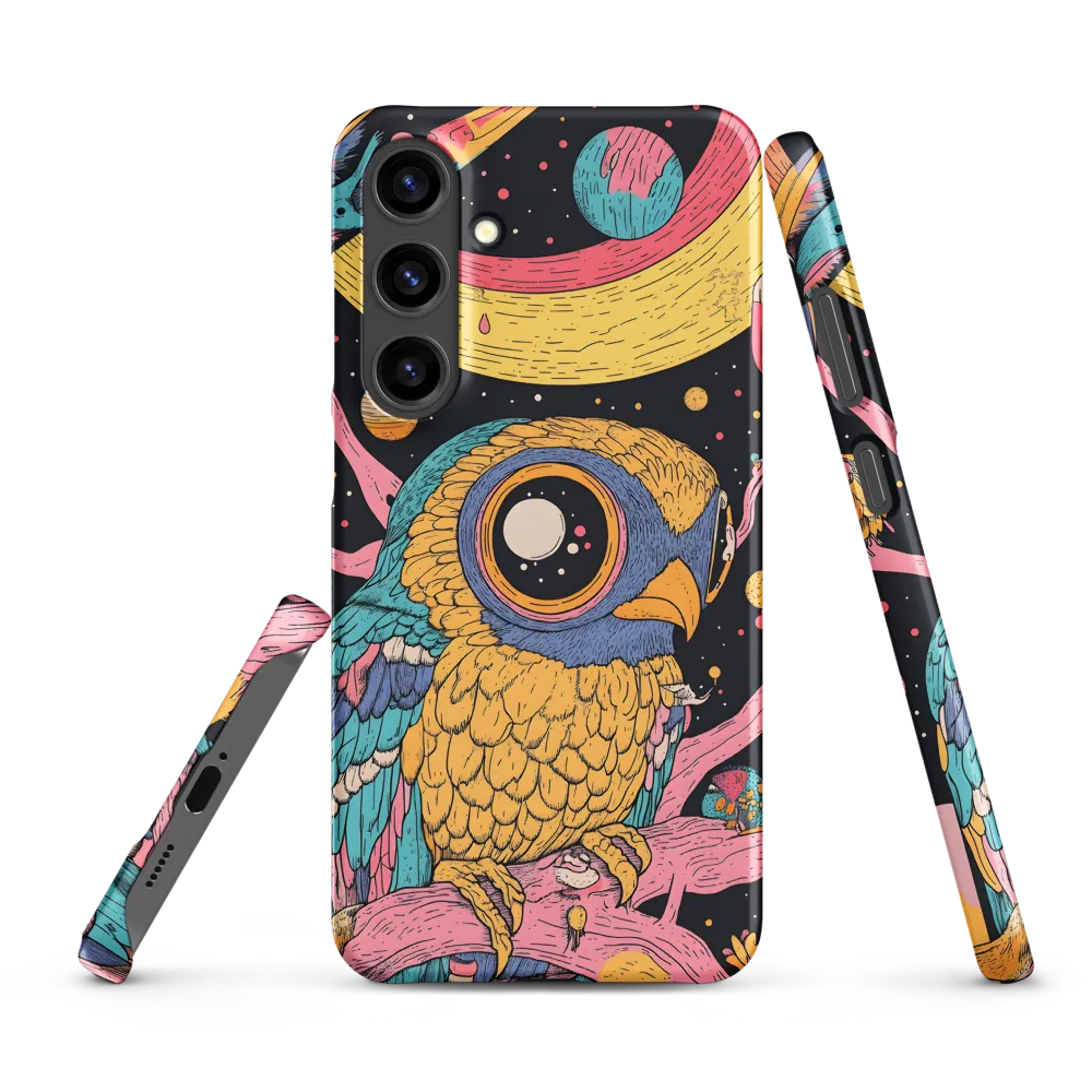 Whimsical Cosmic Owl