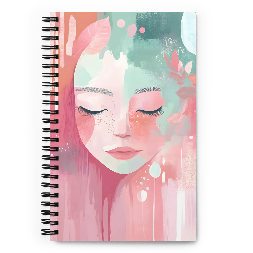 Whispers of Serenity | Spiral Notebook