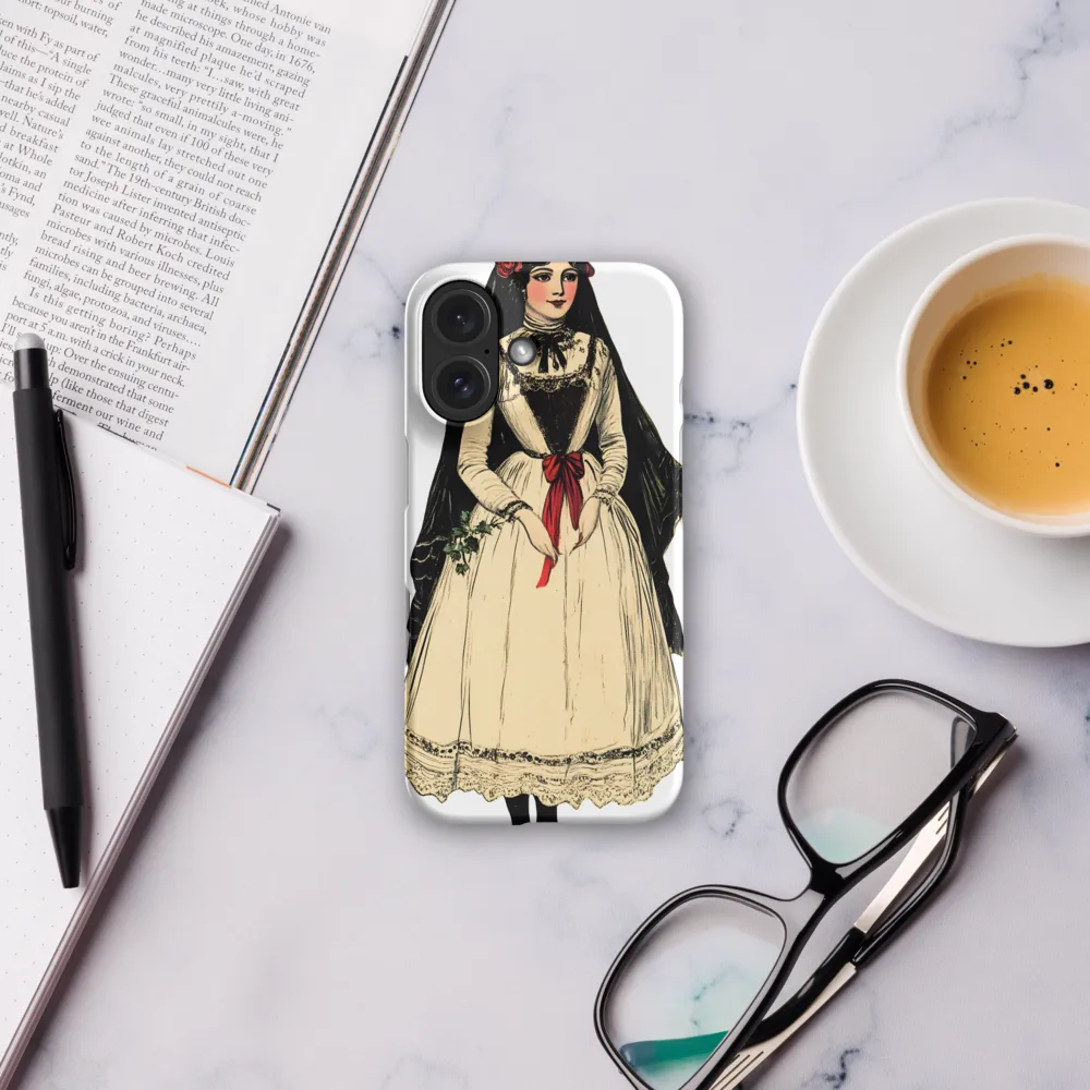 Elegance in Tradition: A Folk Portrait