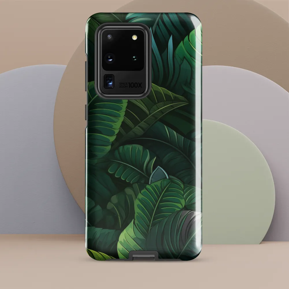 Lush Canopy: A Tropical Foliage Study