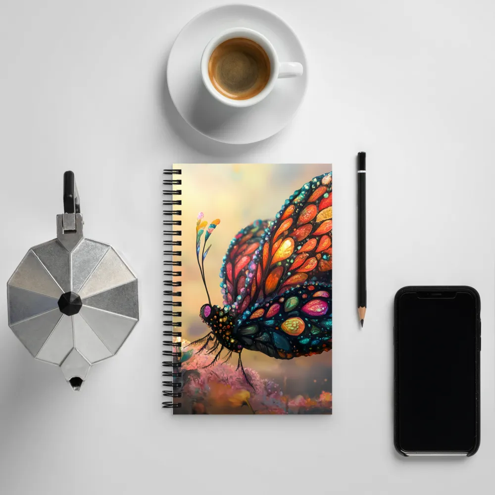 Whispers of a Colorful Dream | Spiral Notebook