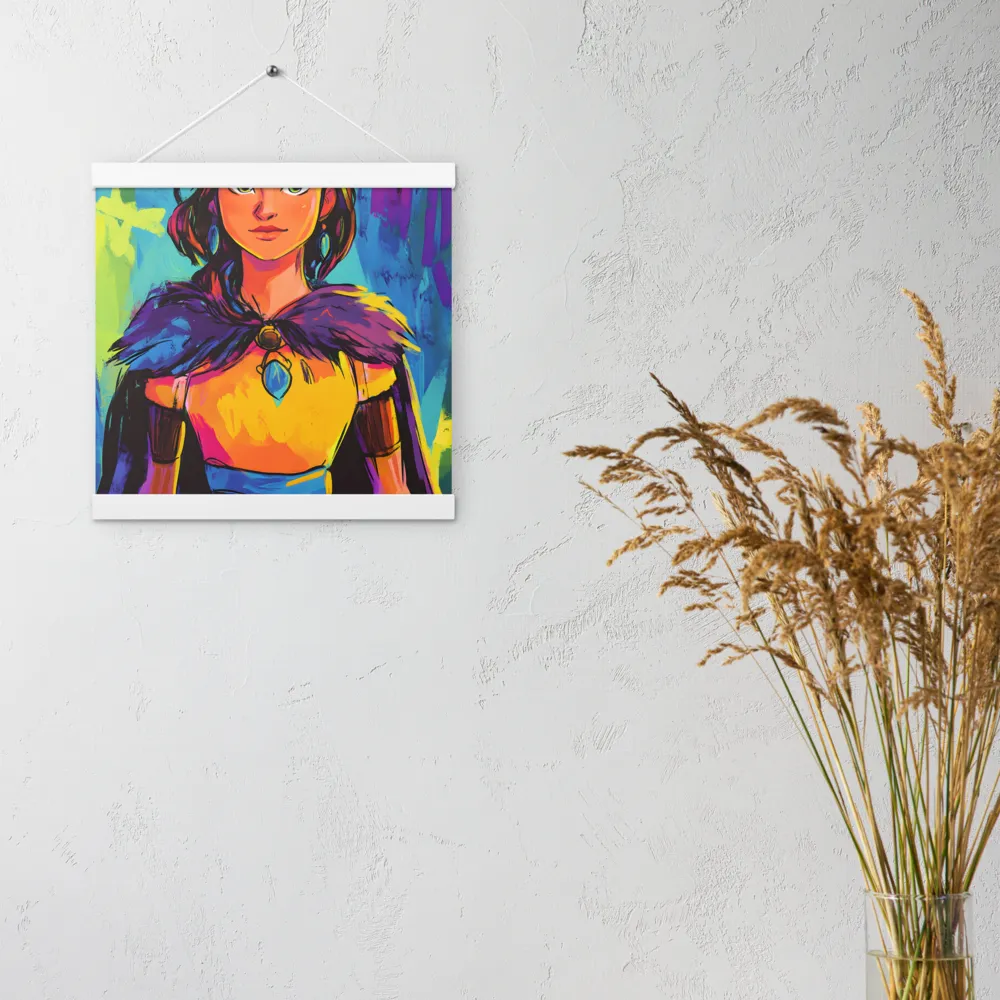 Guardian of Colors | Poster With White Wood Hanger | 12″×12″