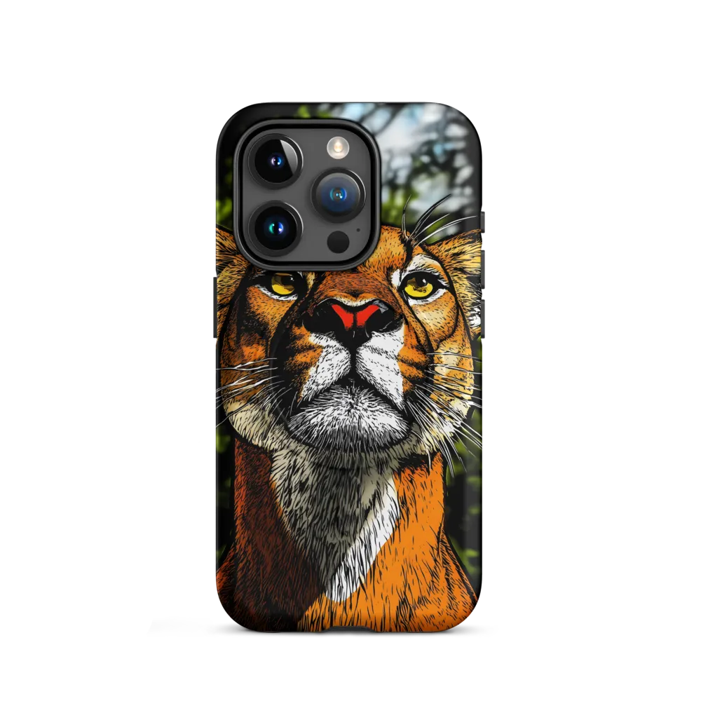 Regal Gaze: The Lioness in Focus