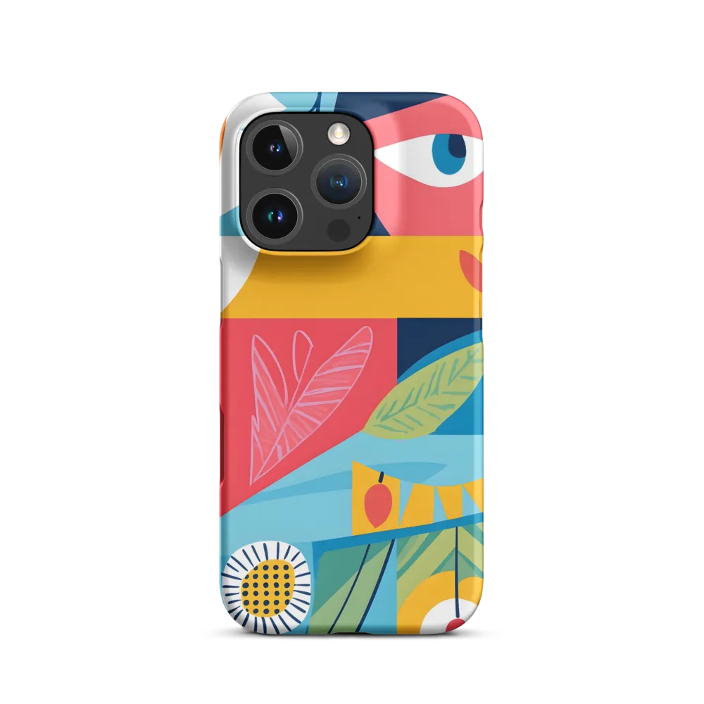 Vibrant Geometric Visage