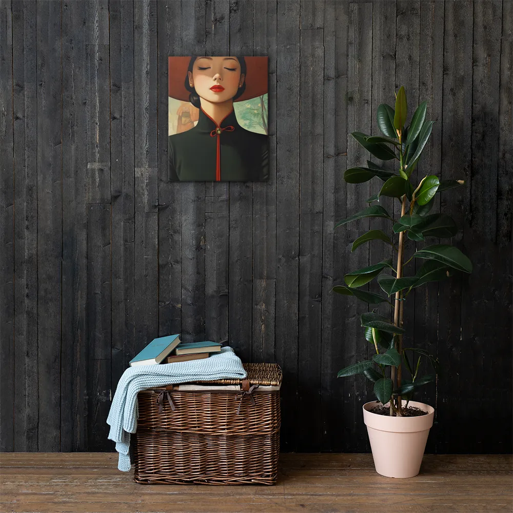 Elegance in Tranquility | Canvas | 16″×20″