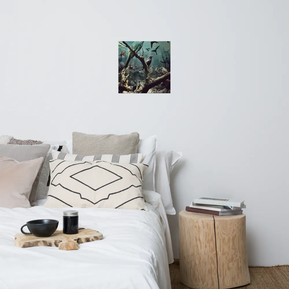 Whispers of the Avian Realm | Poster | 18″×18″