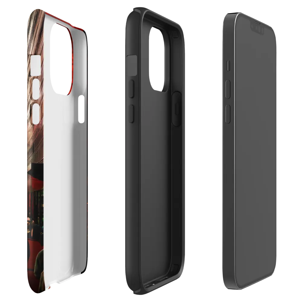 Urban Reverie: Stratospheric Shadows | Phone Case |  13 Pro Max | Tough Case | Glossy
