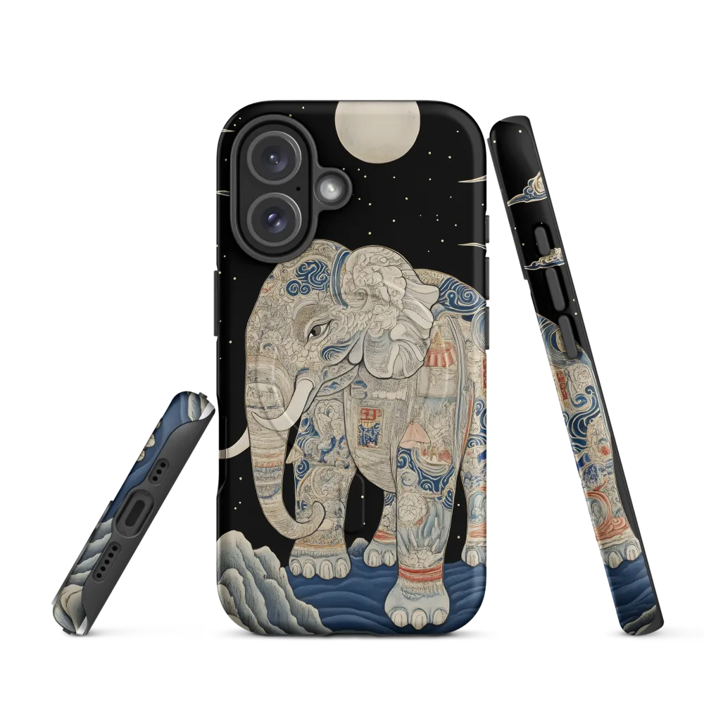 The Majestic Tale of the Painted Elephant | Phone Case |  16 | MagSafe® Tough Case | Matte