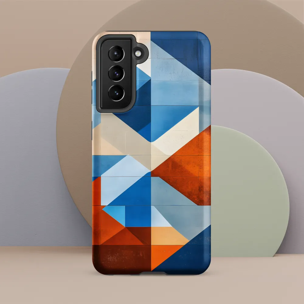 Geometric Harmony: A Vibrant Landscape