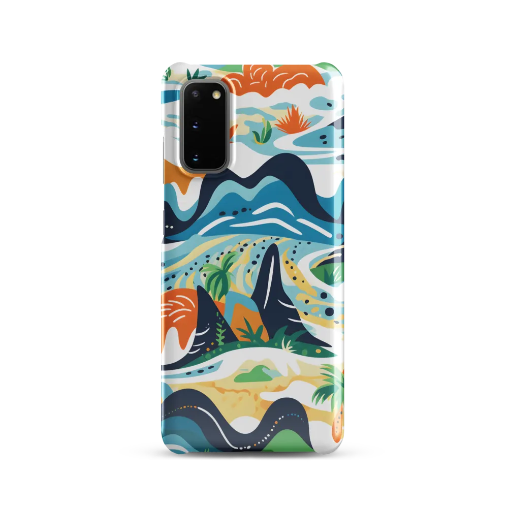 Abstract Tropical Landscape