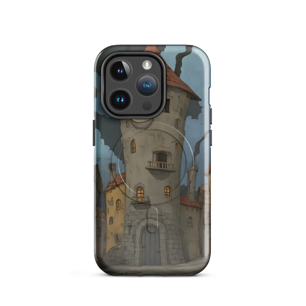 The Enigmatic Watchtower | Phone Case |  14 Pro | MagSafe® Tough Case | Glossy