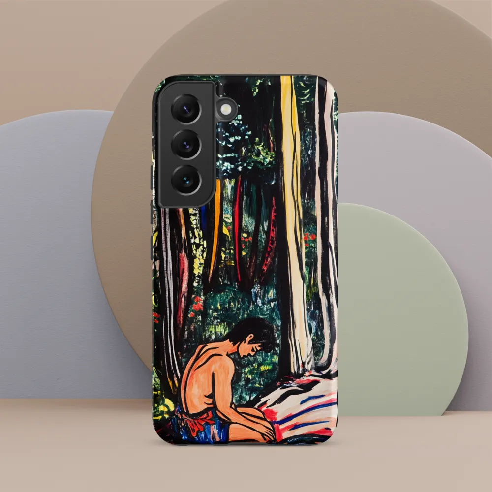 Contemplation in Nature | Phone Case |  S22 | Tough Case | Matte