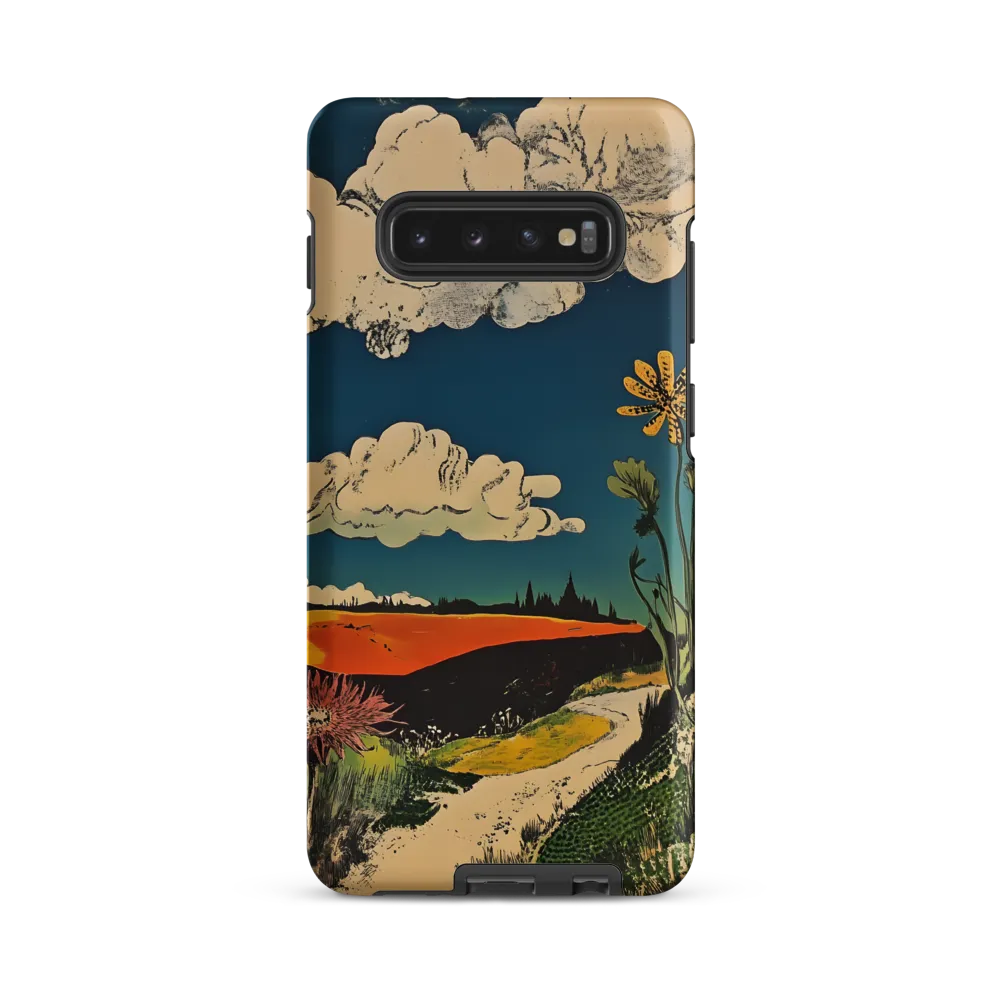Surreal Blooming Landscape
