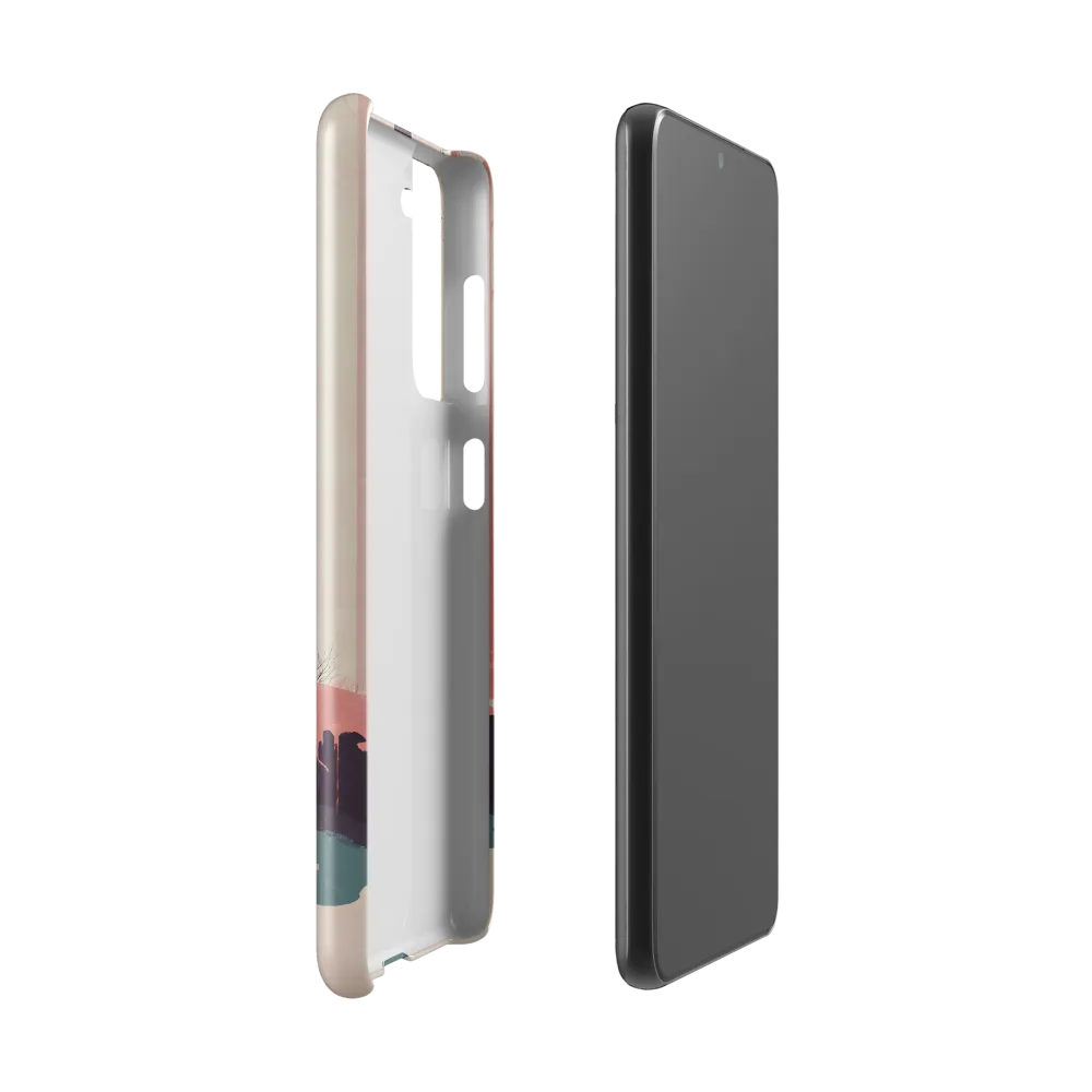 Whispering Solitude | Phone Case |  S21 | Snap Case | Glossy