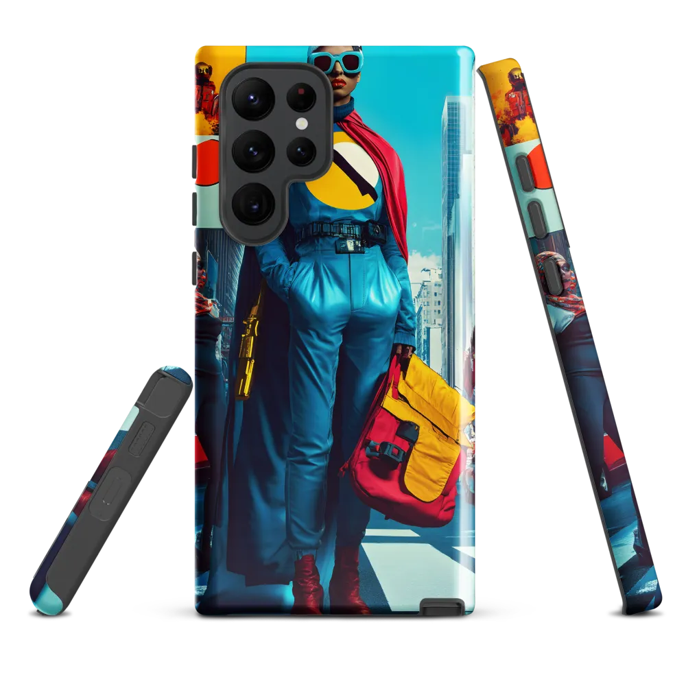 Urban Power: A Superhero's Stance