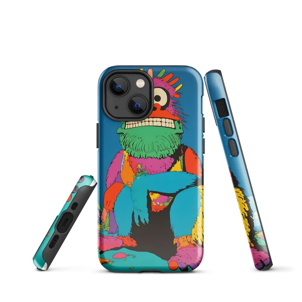 Whimsical Giant: A Playful Monster Encounter